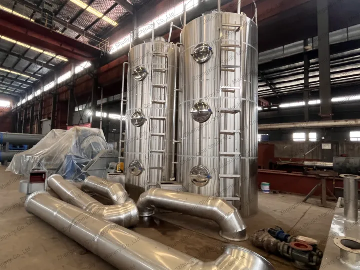 Spray deodorization tower