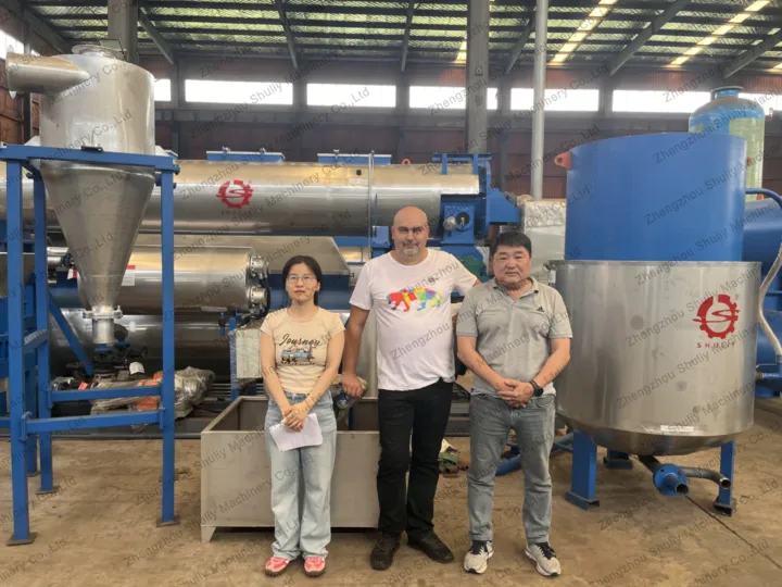 integrated onboard fish meal plant for fish powder and fish oil