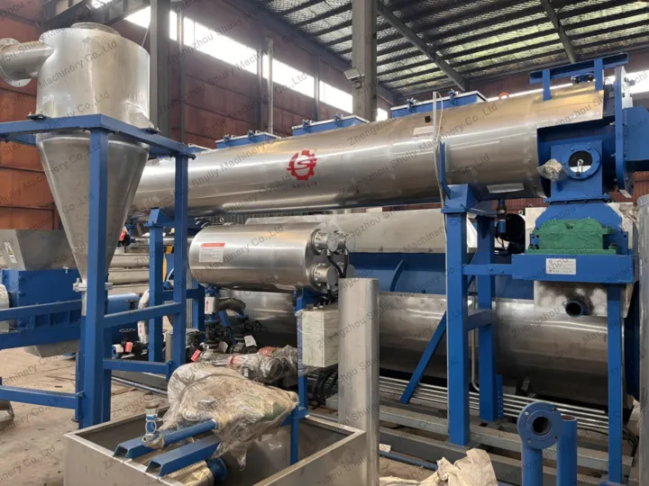 onboard fishmeal plant machinery