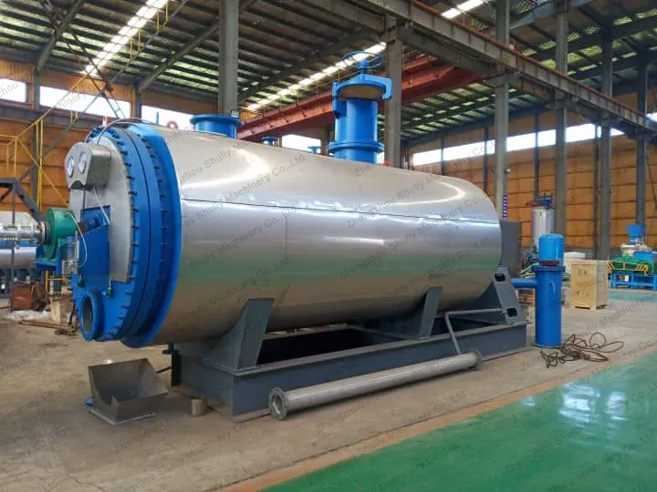 fish cooker machine used in fishmeal production