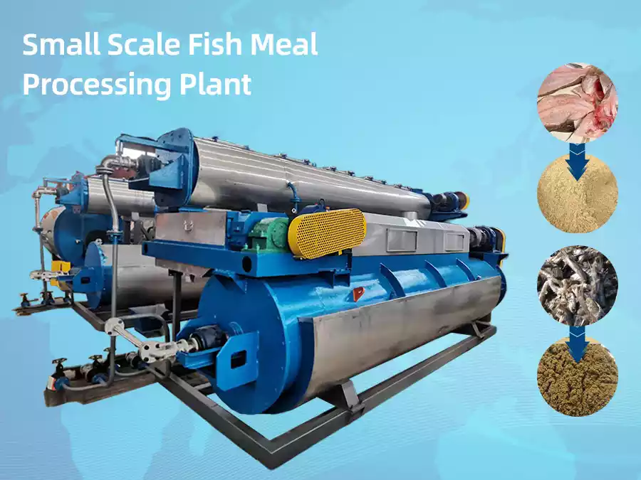 küçük balık unu üretim makinesi
